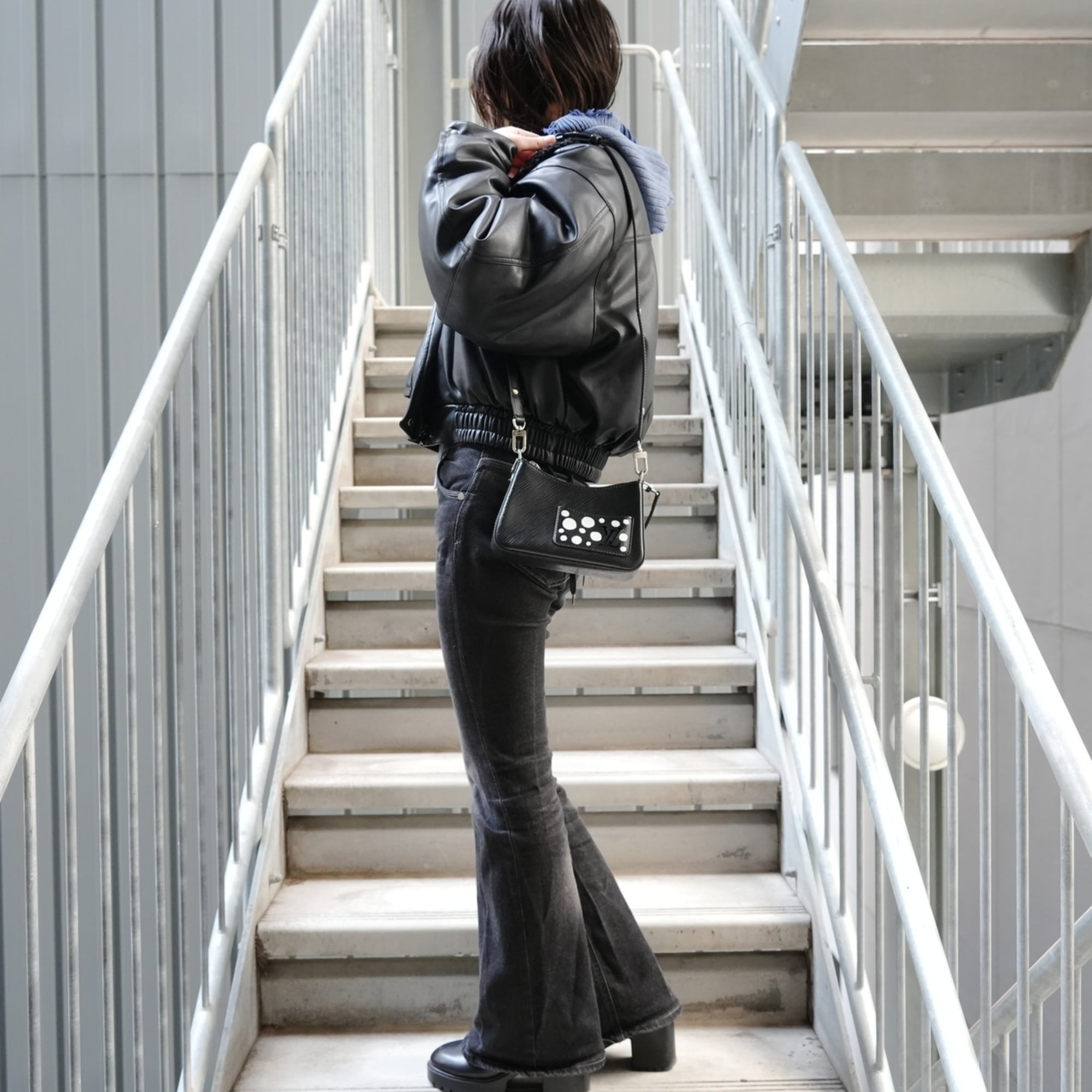 Louis Vuitton Black Shoulder Bag