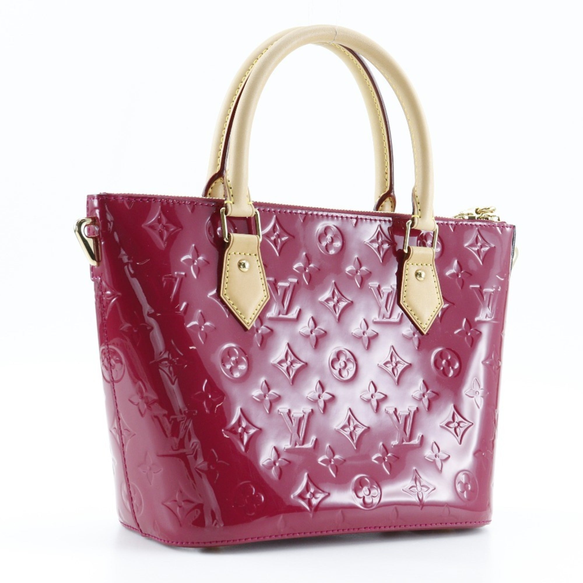 Louis Vuitton Indian Rose Monogram Vernis Handbag