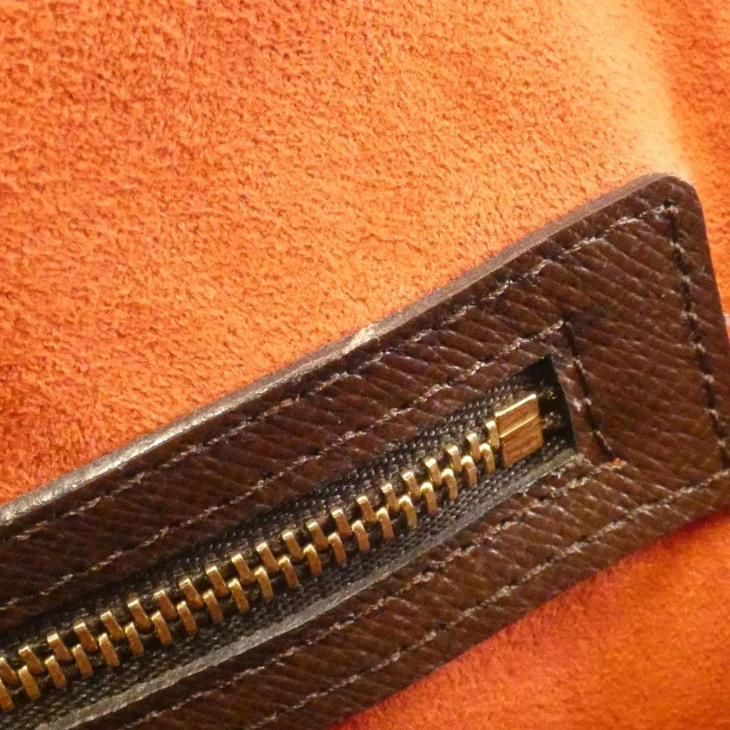 Louis Vuitton Ebene Coated Canvas Handbag