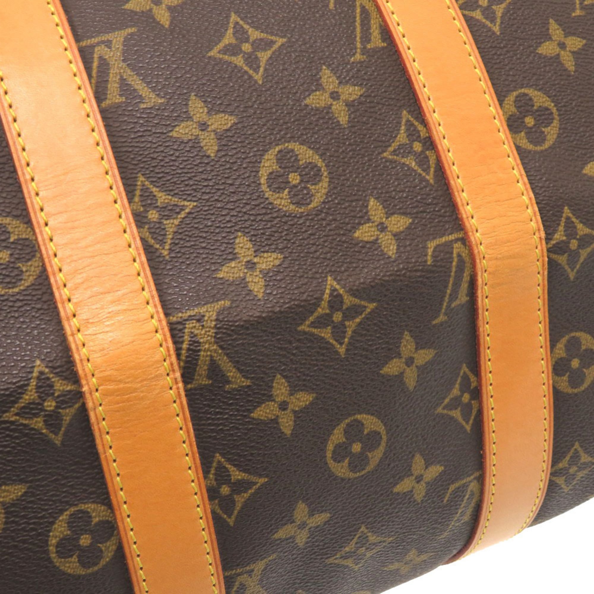 Louis Vuitton Brown Monogram Canvas Boston Bag