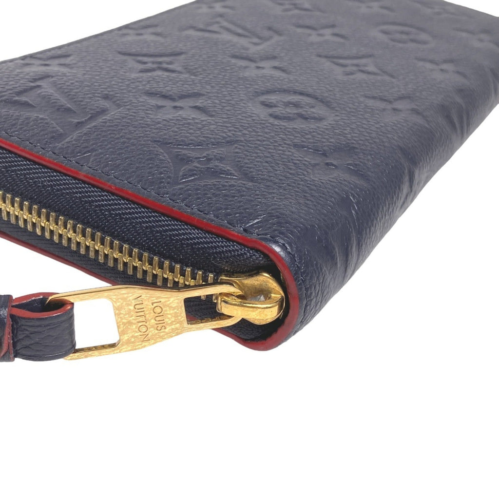 Louis Vuitton Marine Rouge Monogram Empreinte Long Wallet