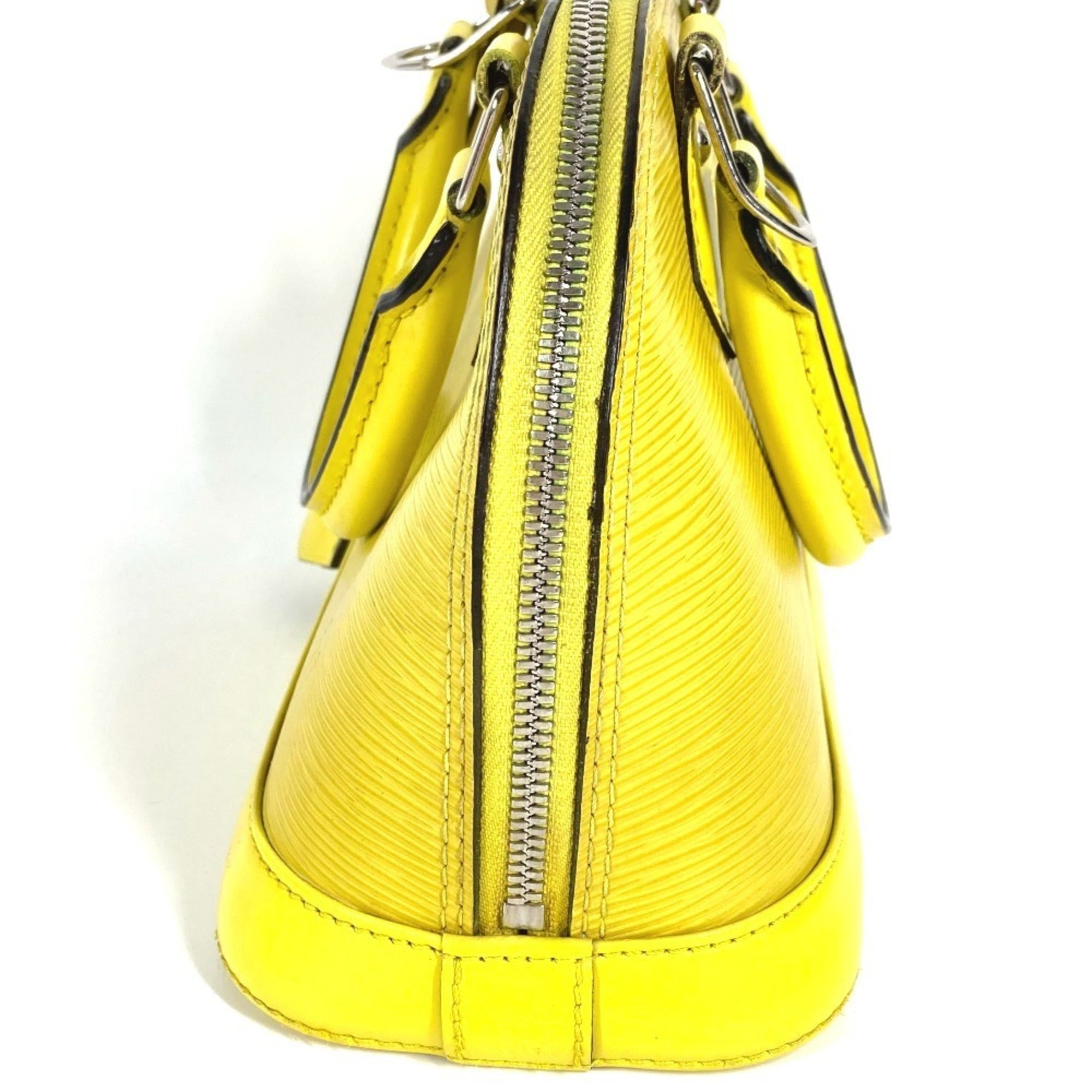 Louis Vuitton Pistache Yellow Epi Leather Handbag Shoulder Bag