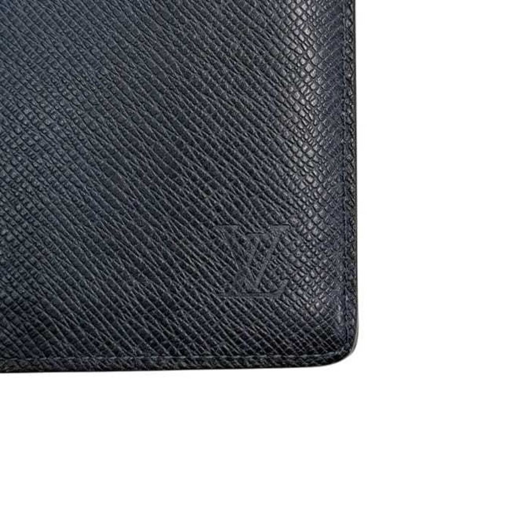 Louis Vuitton Navy Taiga Leather Long Wallet