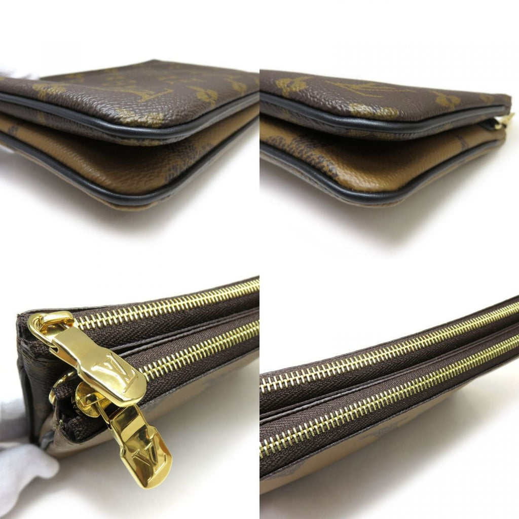 Louis Vuitton Galle Marron Monogram Monogram Monogram Reverse Pochette Shoulder Bag