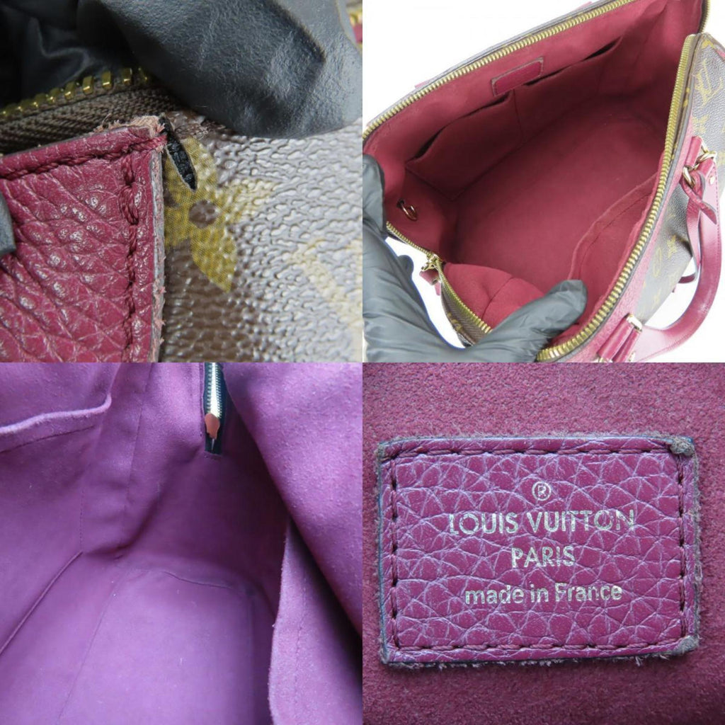 Louis Vuitton Aurore Brown Monogram Leather Handbag