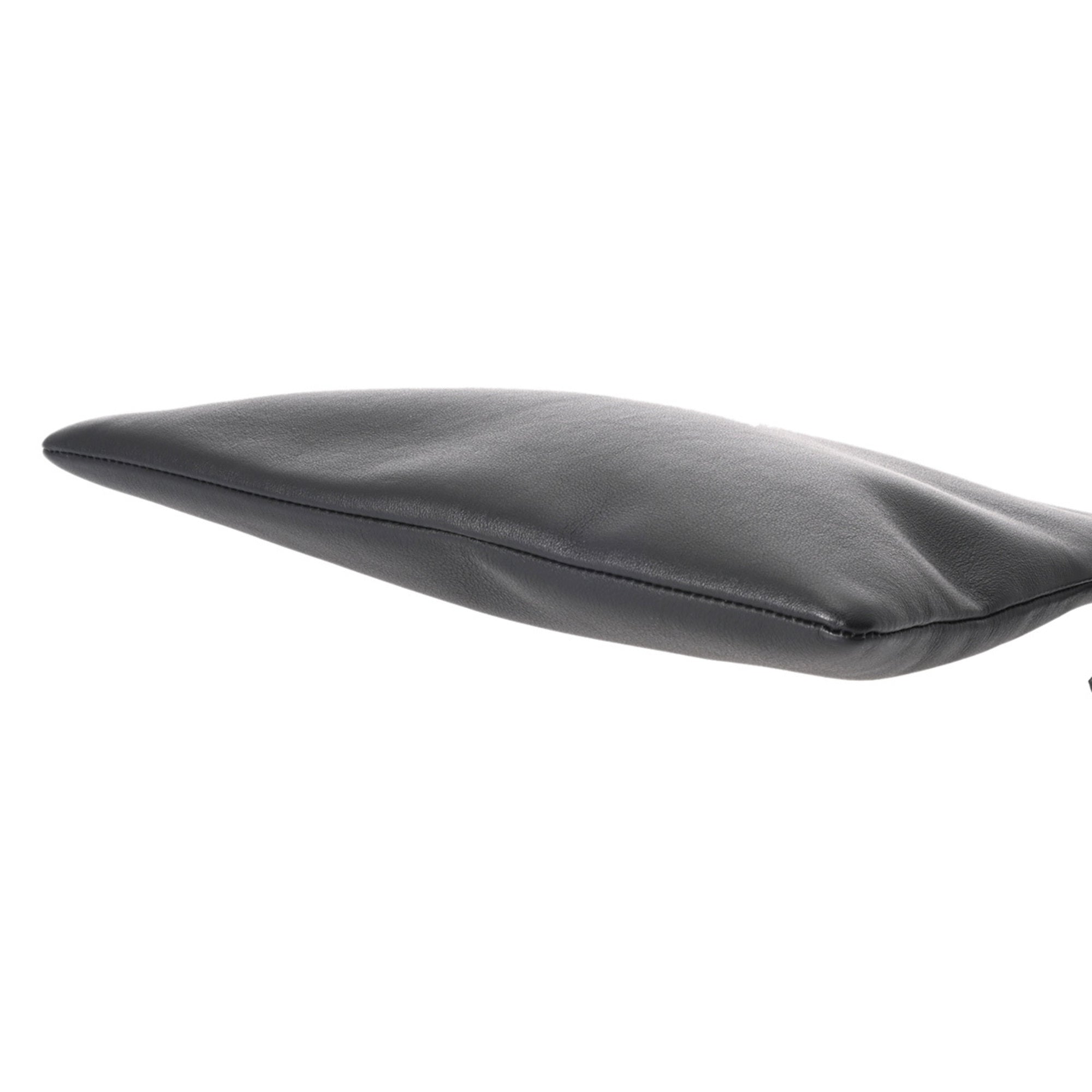Balenciaga Black Leather Pouch