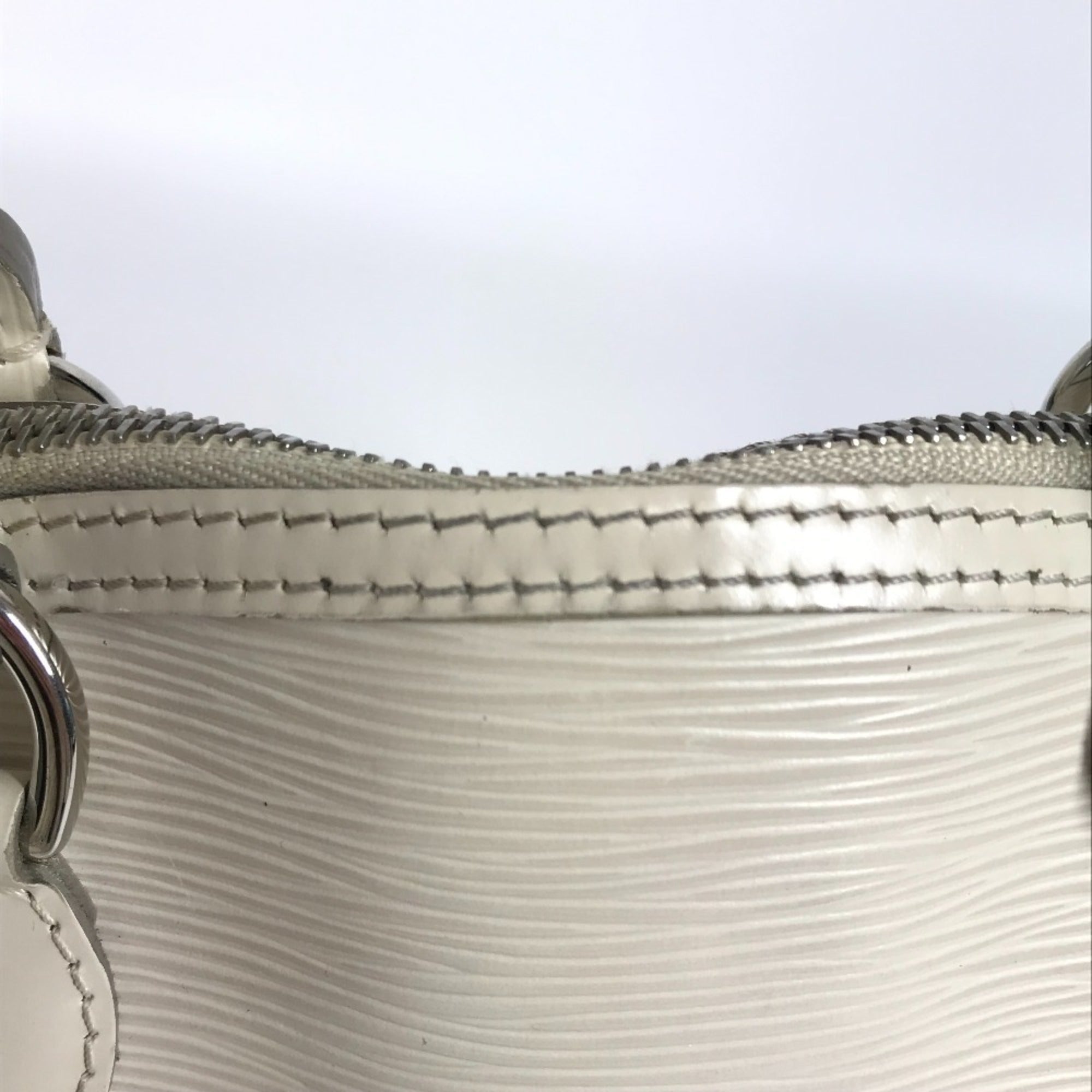 Louis Vuitton Epi Lv Off White Epi Leather Handbag Tote Bag