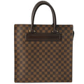 Louis Vuitton Damier Canvas Ebene Or Canvas Damier Canvas Handbag Tote Bag