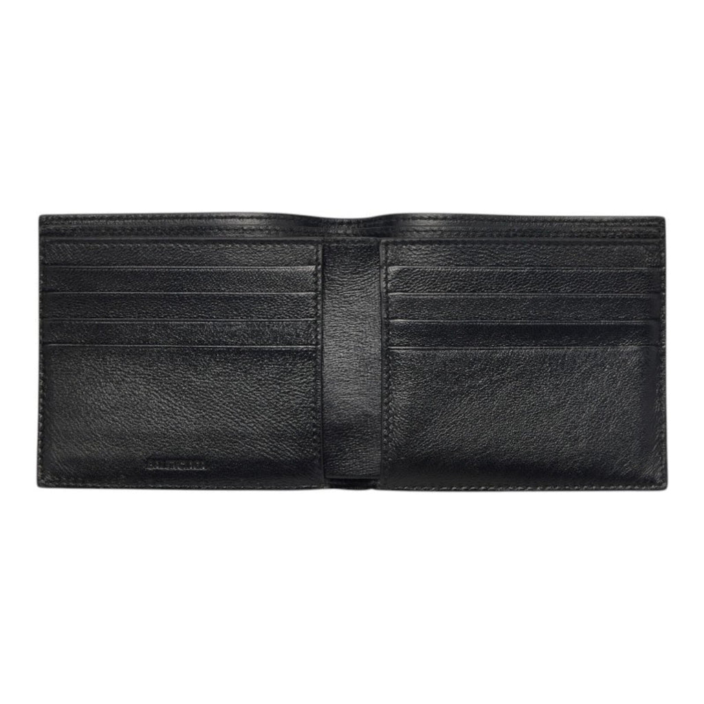 Balenciaga Black Leather Wallet (Bi-Fold)