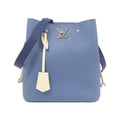 Louis Vuitton Blue Jean Leather Shoulder Bag