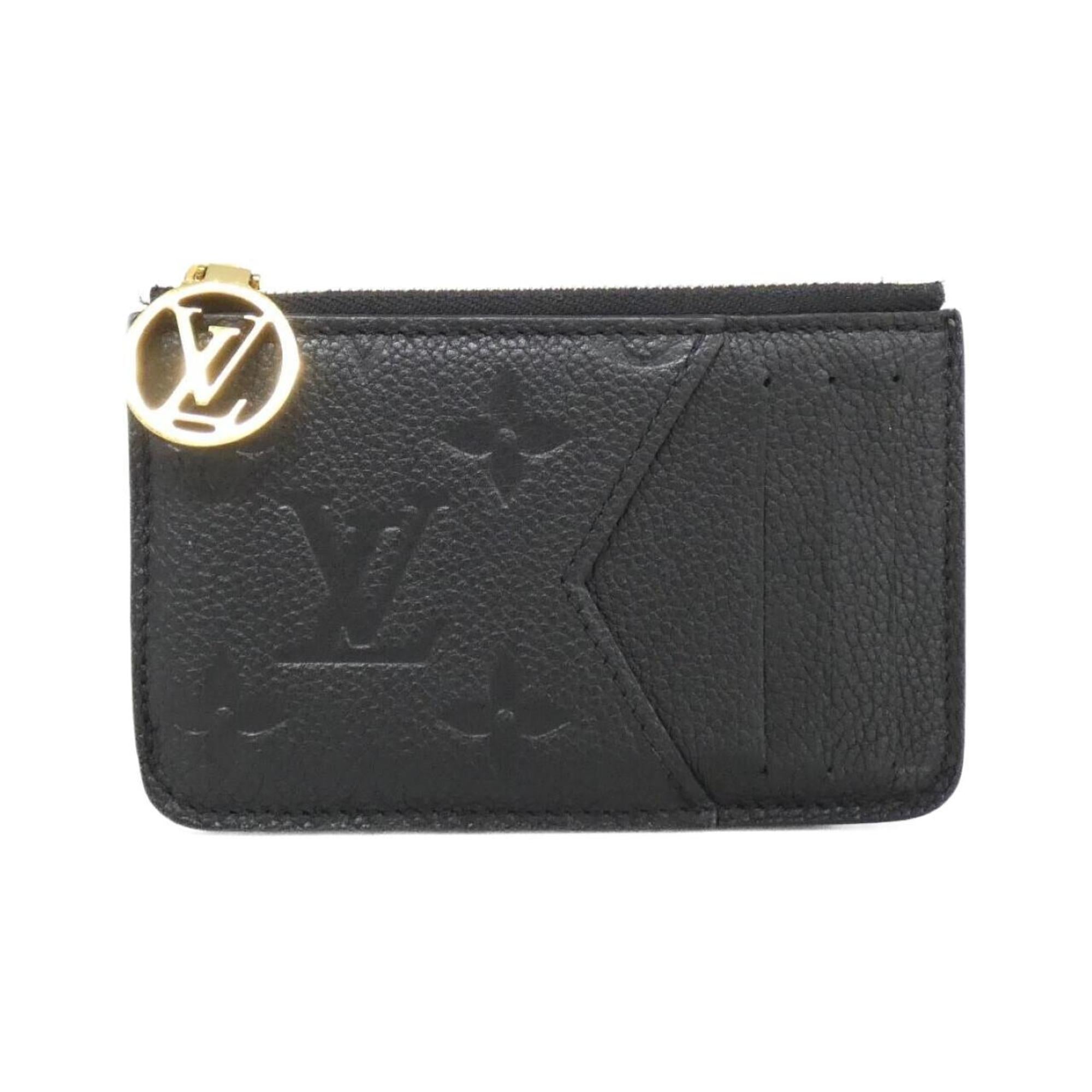 Louis Vuitton Monogram Empreinte Black Leather Coin Purse/Coin Case