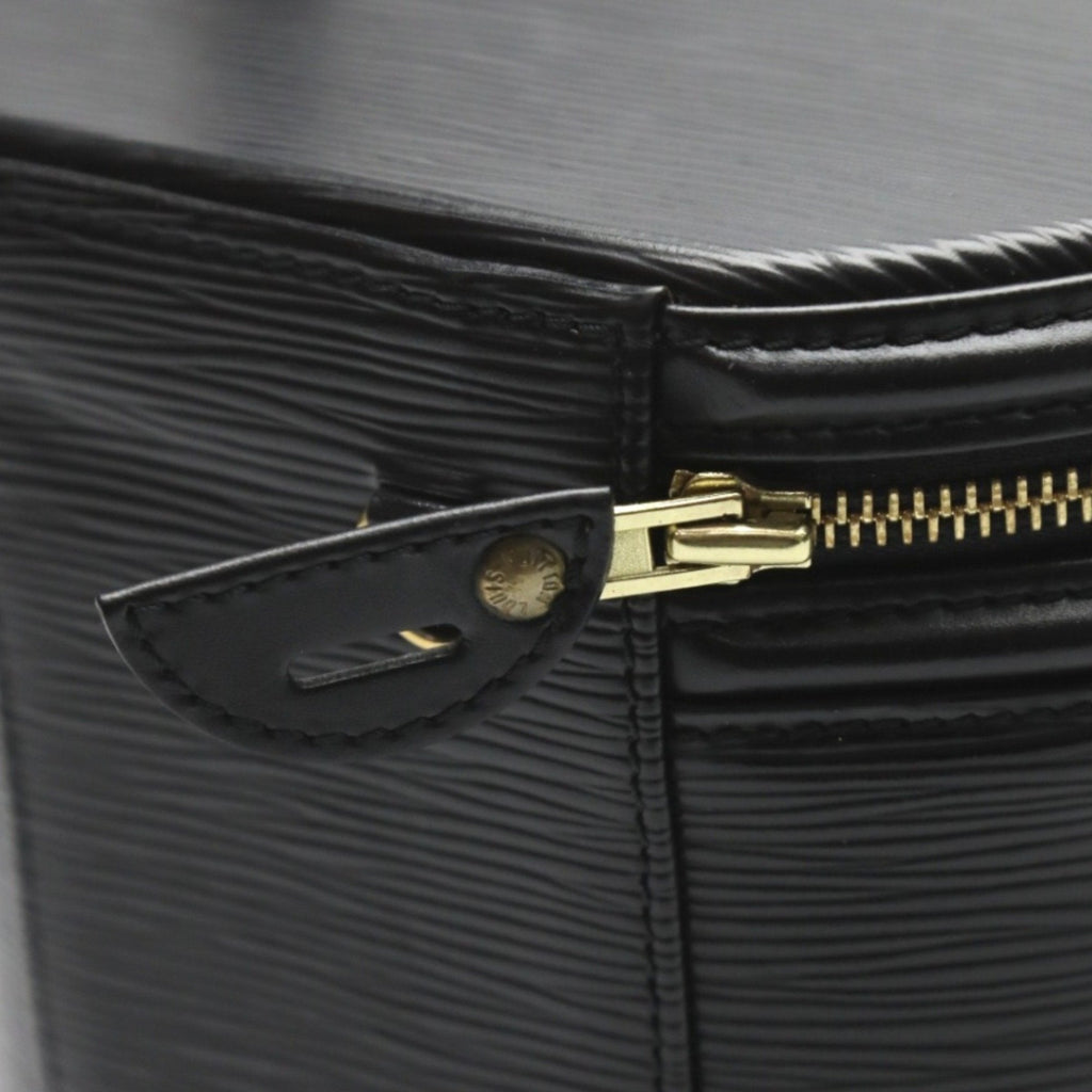 Louis Vuitton Noir Epi Leather Handbag