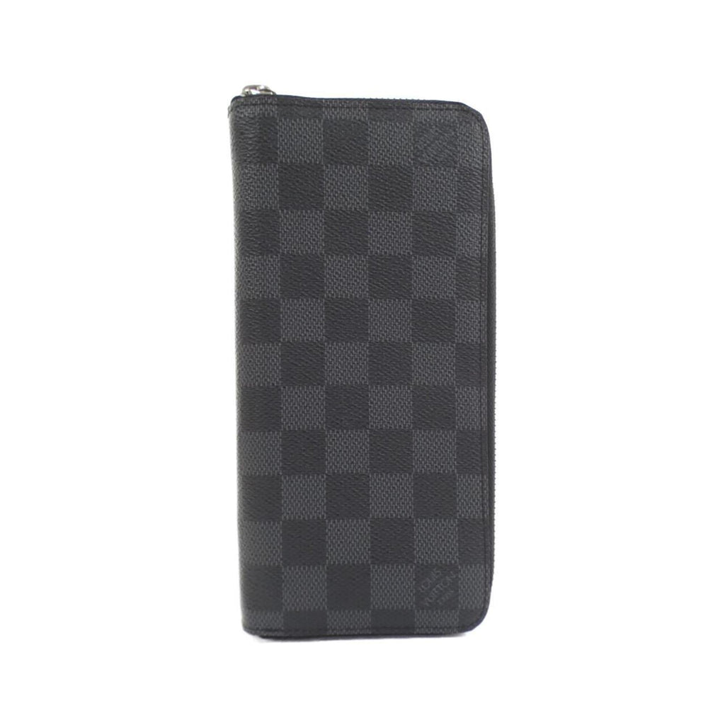 Louis Vuitton Graphite Coated Canvas Long Wallet
