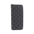 Louis Vuitton Graphite Coated Canvas Long Wallet