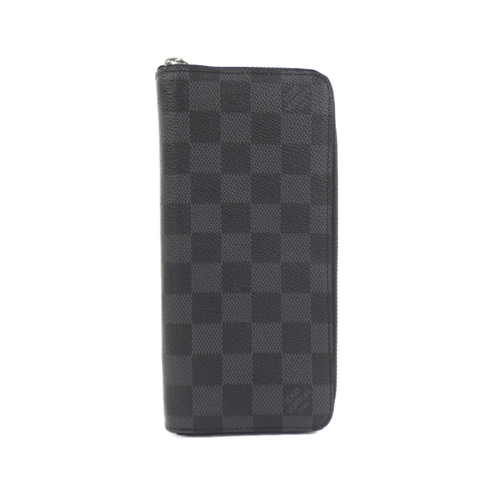 Louis Vuitton Graphite Coated Canvas Long Wallet