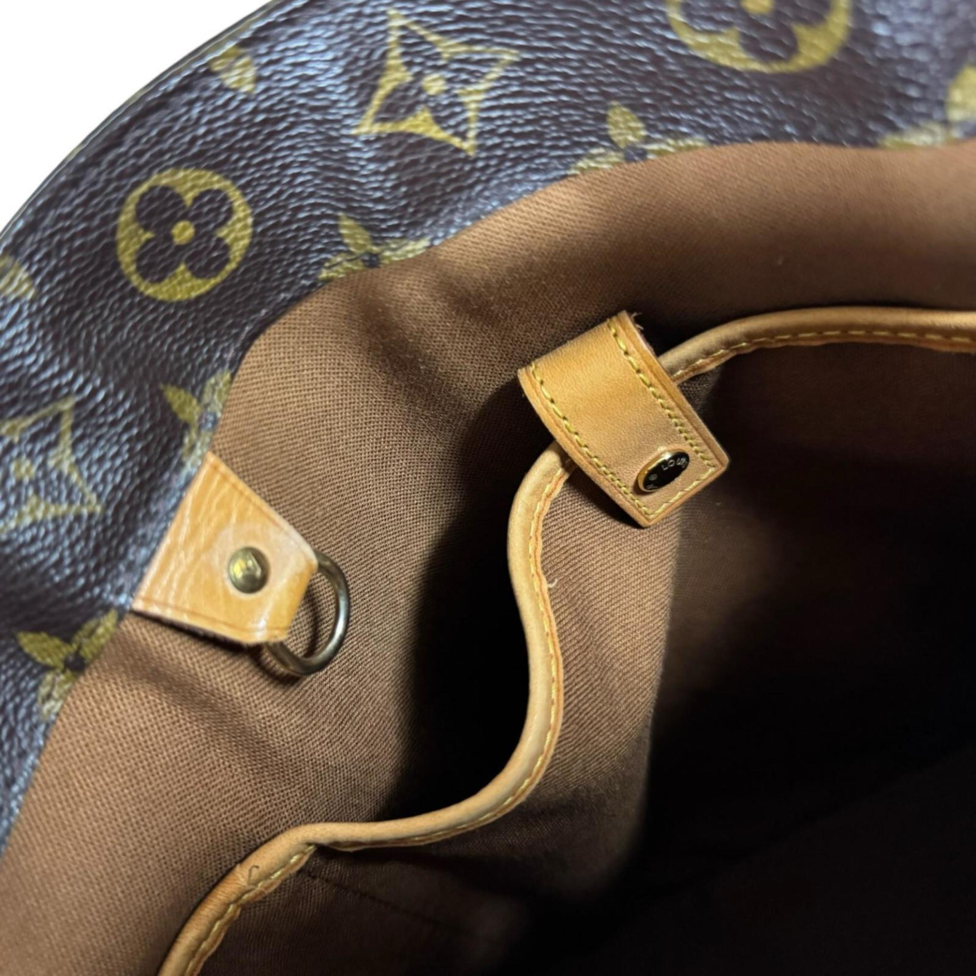 Louis Vuitton Brown Monogram Canvas Tote Bag