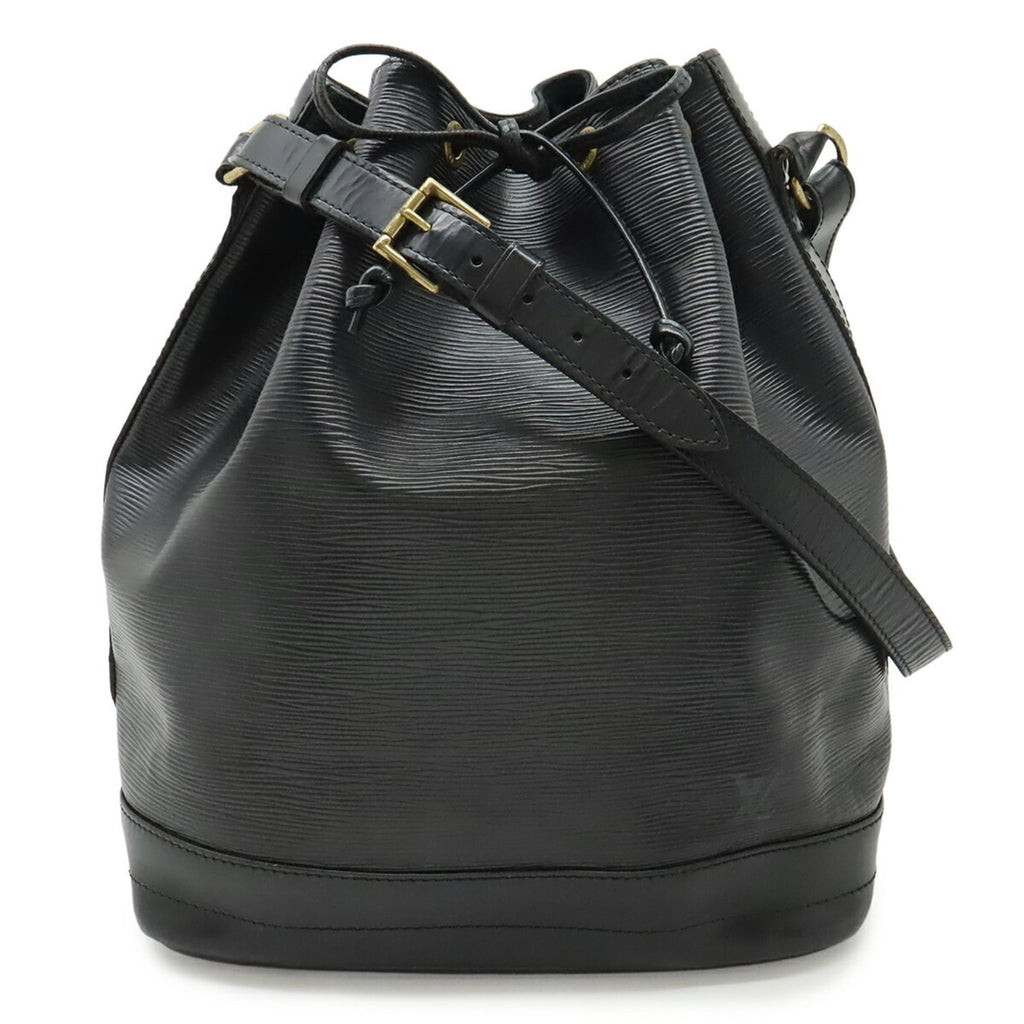 Louis Vuitton Black Noir Epi Leather Shoulder Bag