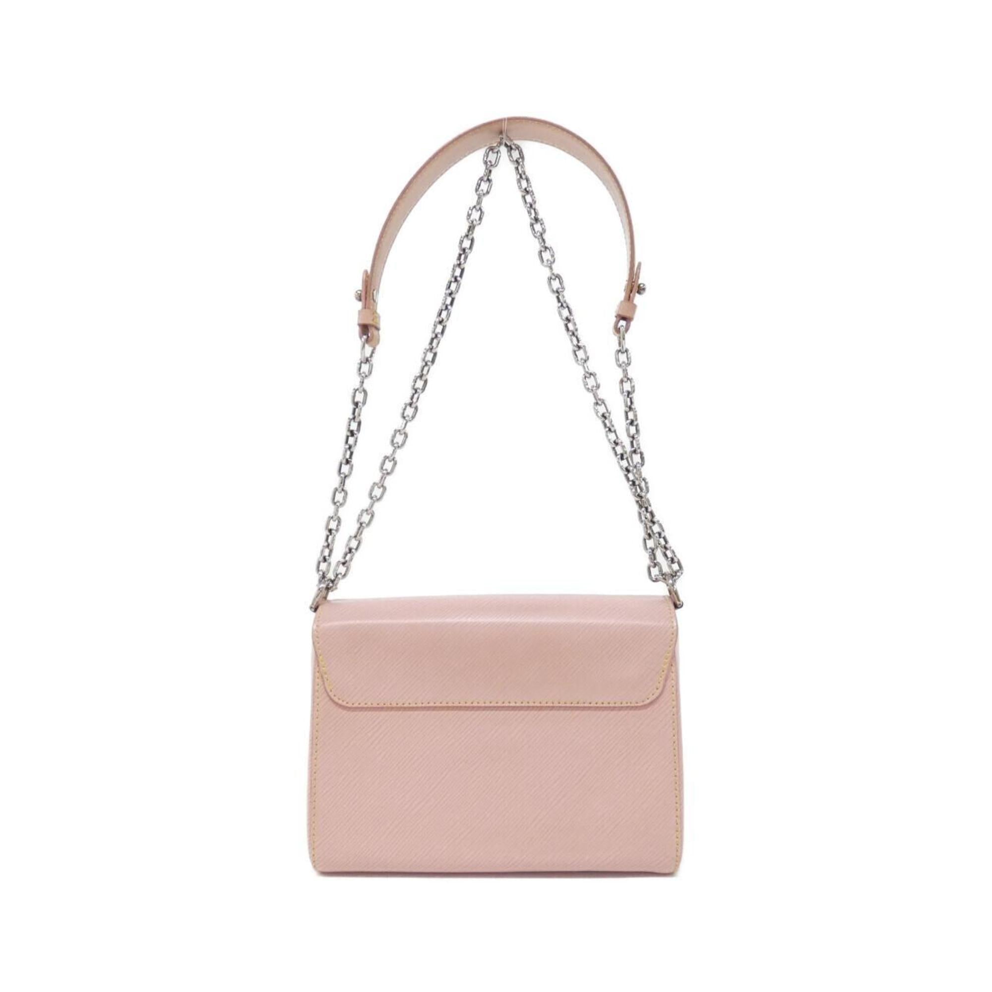 Louis Vuitton Pink Leather Shoulder Bag