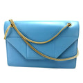 Saint Laurent Blue Leather Shoulder Bag (Pre-Owned)