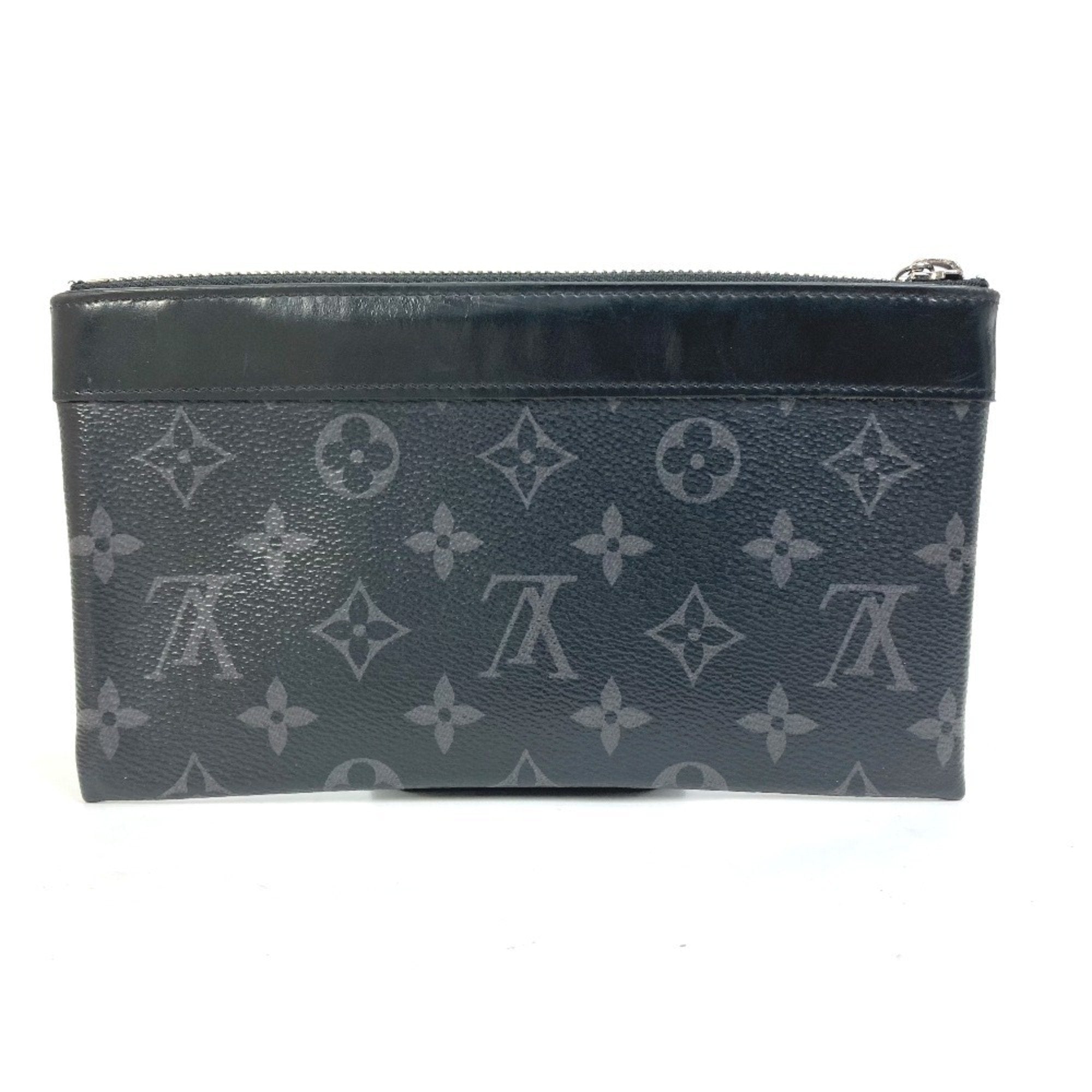 Louis Vuitton Black Monogram Eclipse Monogram Eclipse Pochette Pouch
