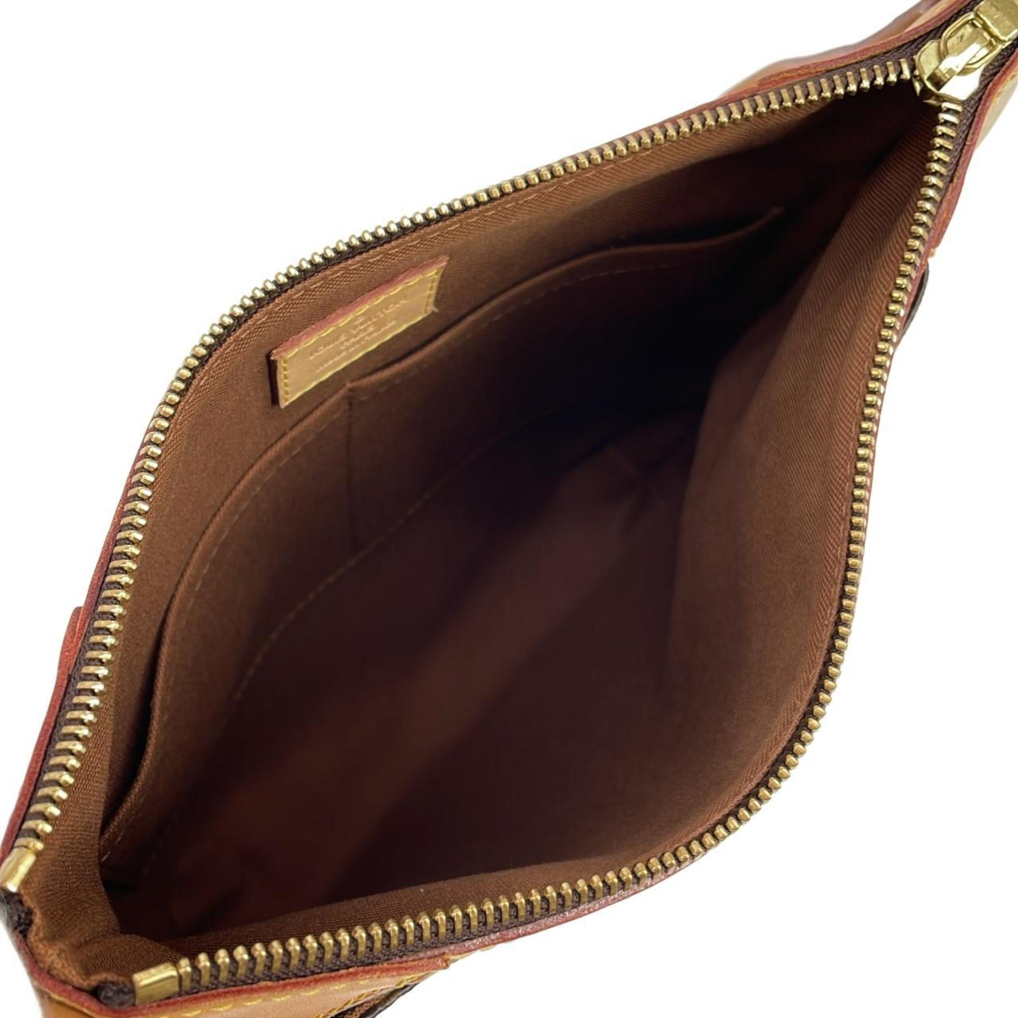 Louis Vuitton Marron Coated Canvas Shoulder Bag