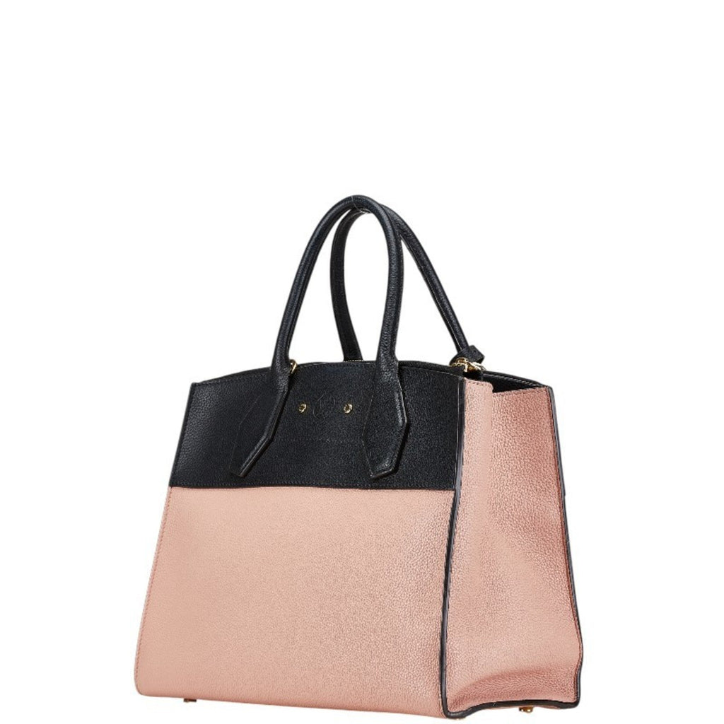 Louis Vuitton Beige Noir Vanilla Leather Handbag Shoulder Bag