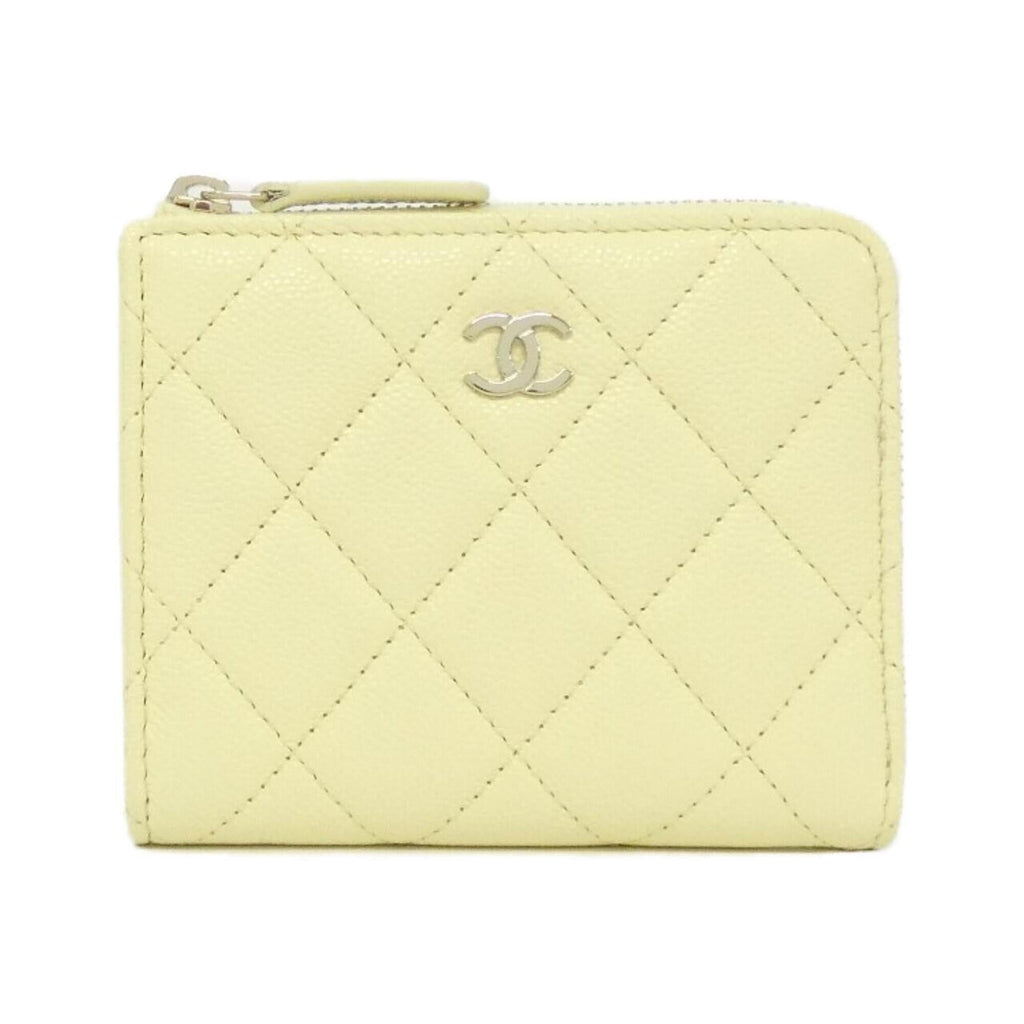 Chanel Yellow Grained Calfskin