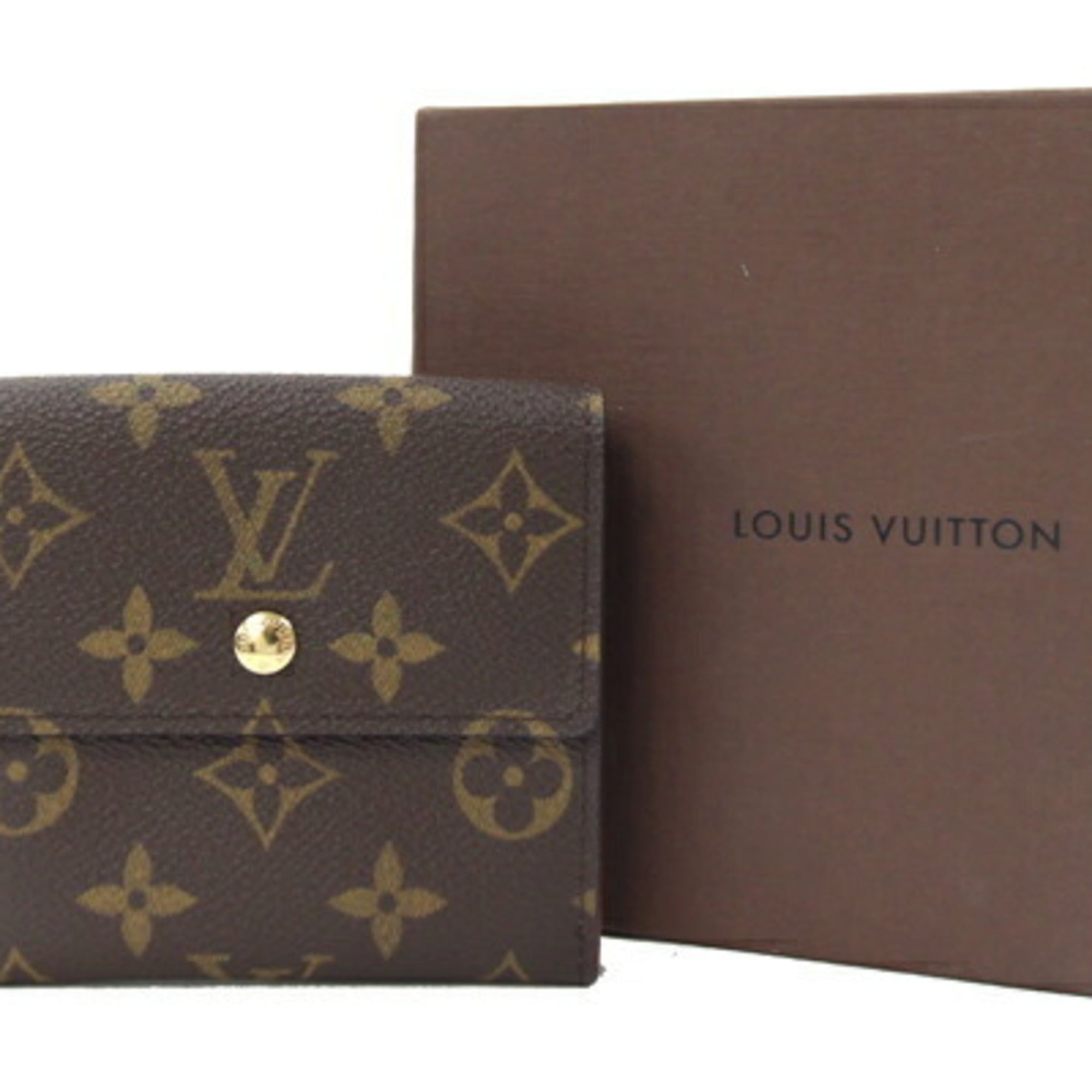Louis Vuitton Monogram Monogram Wallet (Tri-Fold)