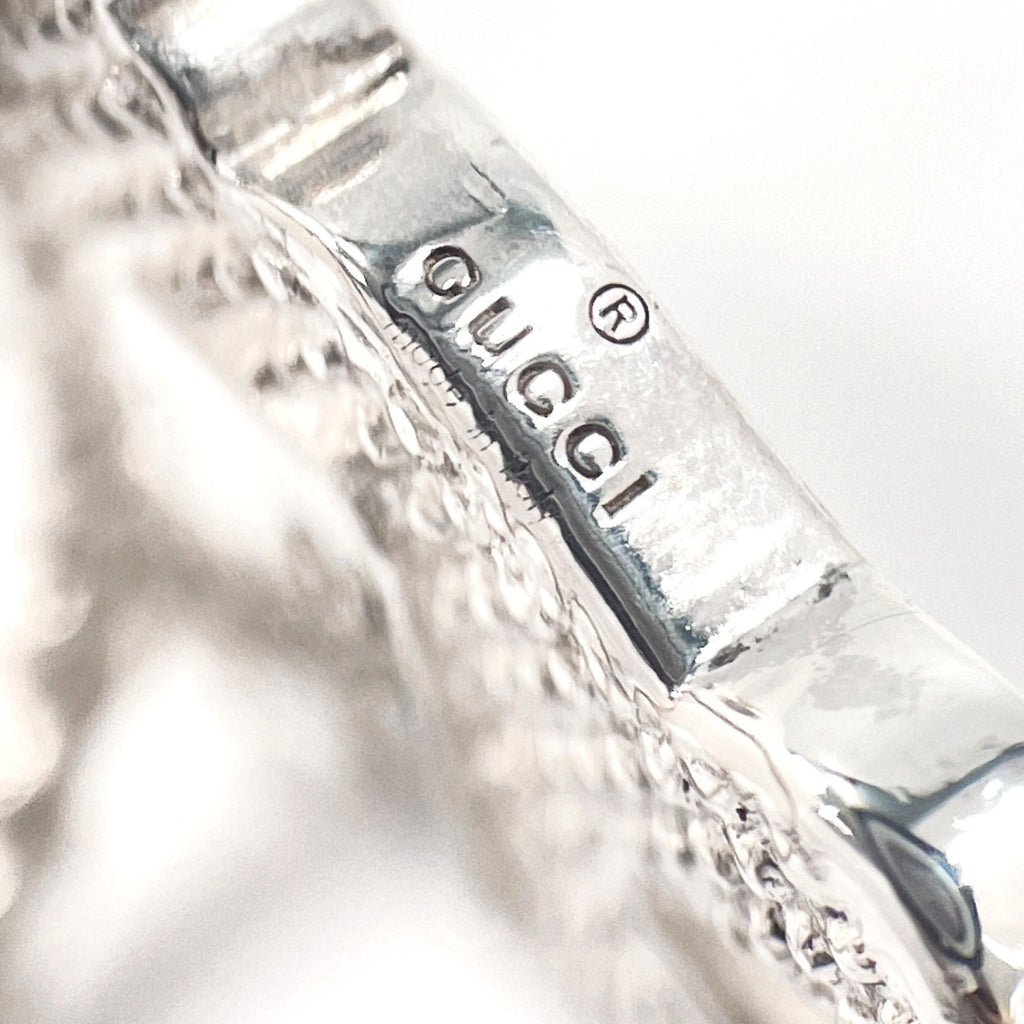 Gucci Silver Silver 925 Band Ring (Pre-Owned)
