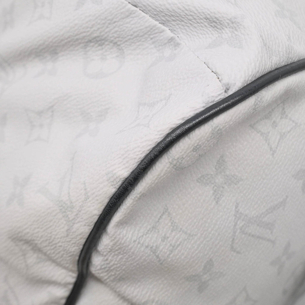 Louis Vuitton Navy White Canvas Backpack