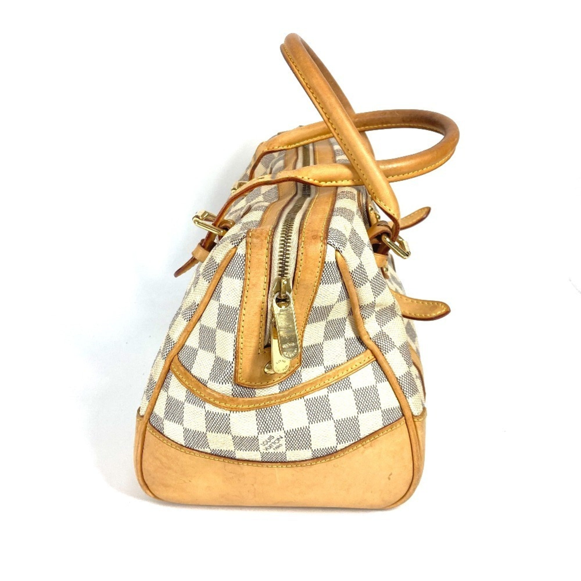 Louis Vuitton White Handbag Tote Bag