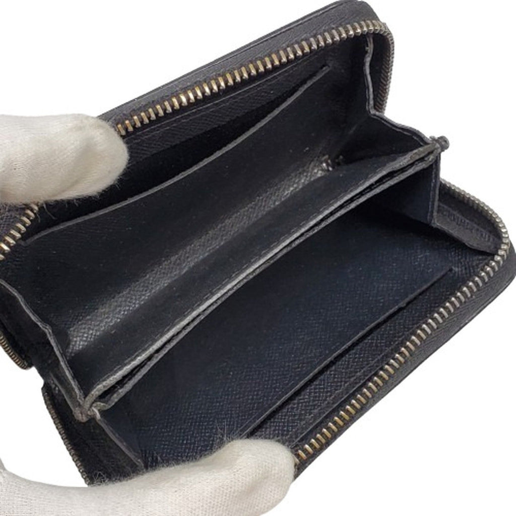 Louis Vuitton Taiga Black Taiga Leather Coin Purse/Coin Case