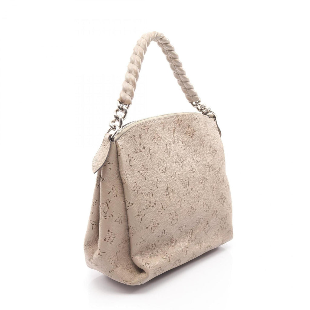 Louis Vuitton Beige Leather Handbag