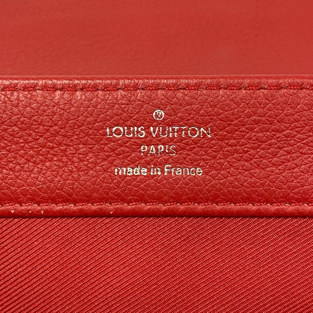 Louis Vuitton Red Color Leather Shoulder Bag
