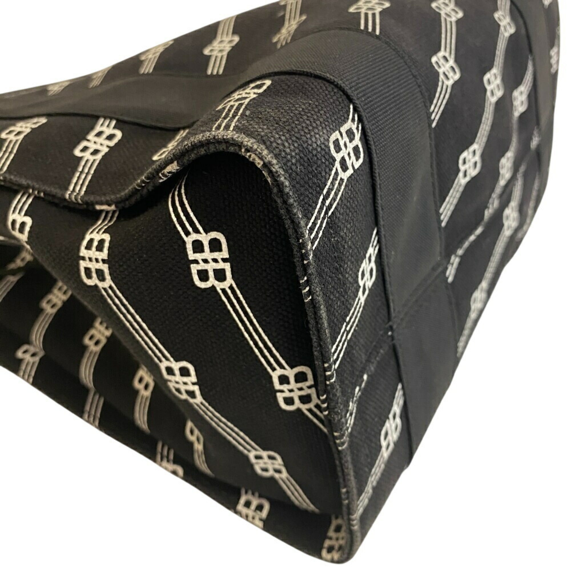 Balenciaga Black Canvas Hand