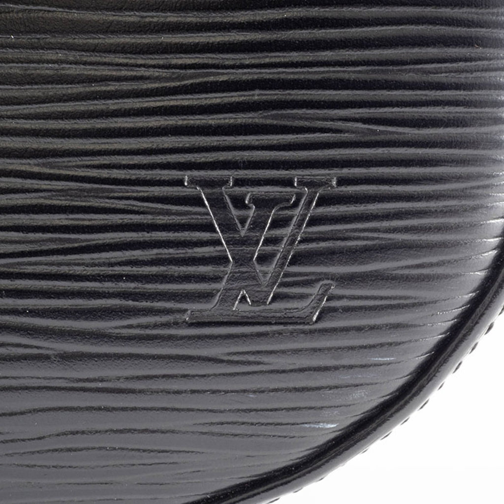 Louis Vuitton Black Epi Leather Shoulder Bag