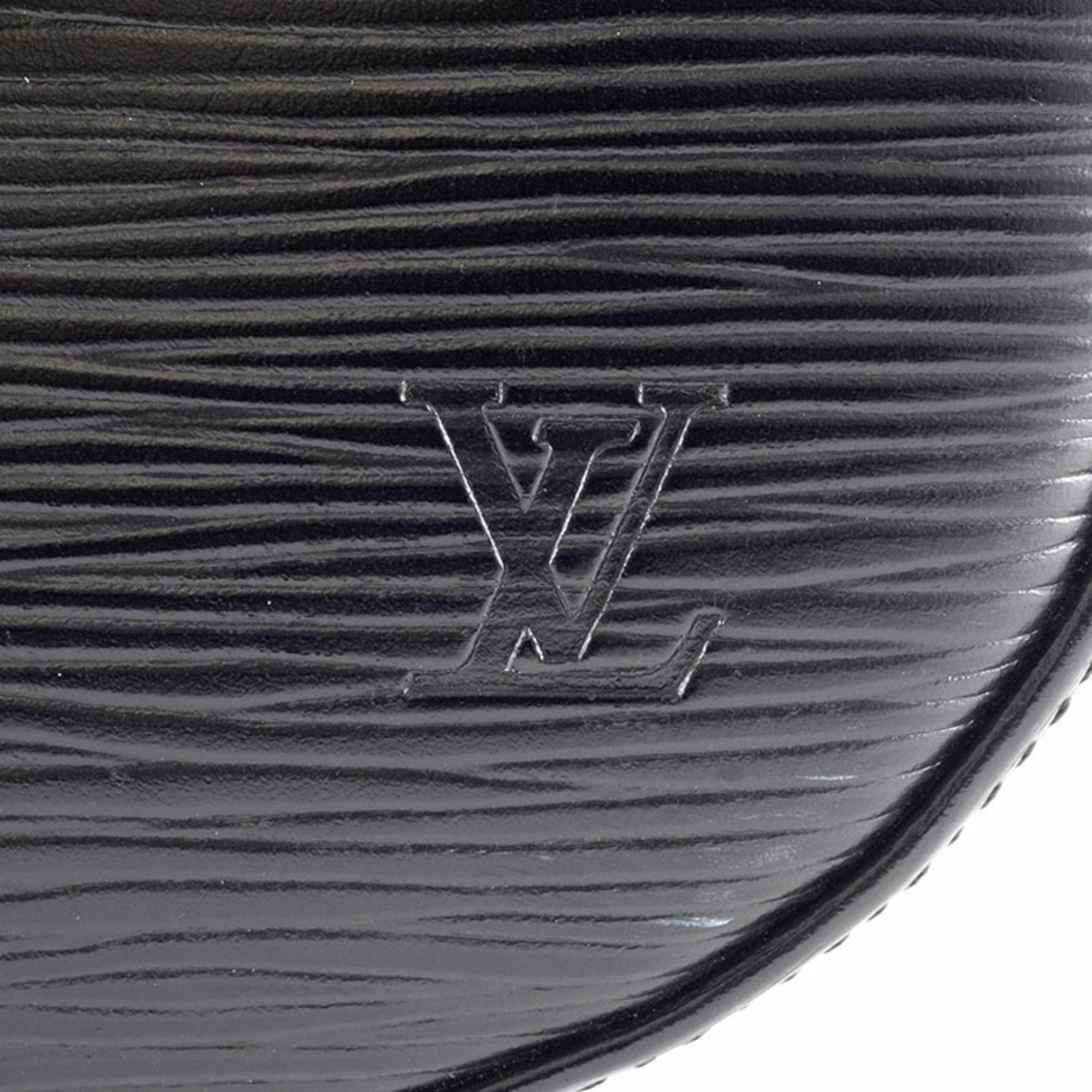 Louis Vuitton Black Epi Leather Shoulder Bag