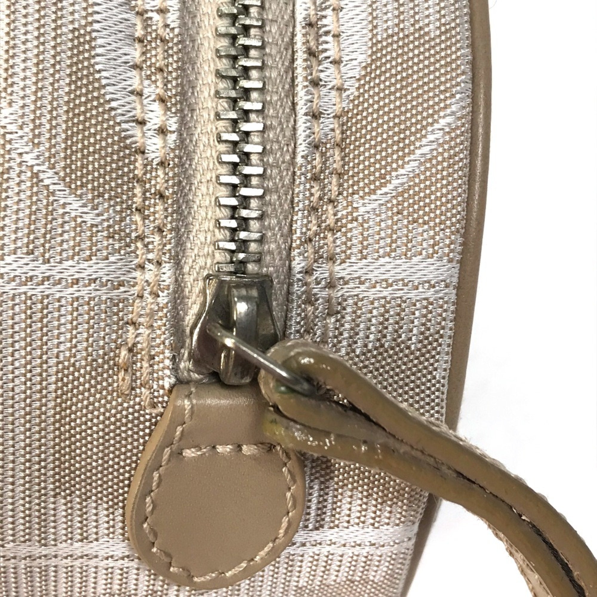 Chanel Beige Cloth Pouch