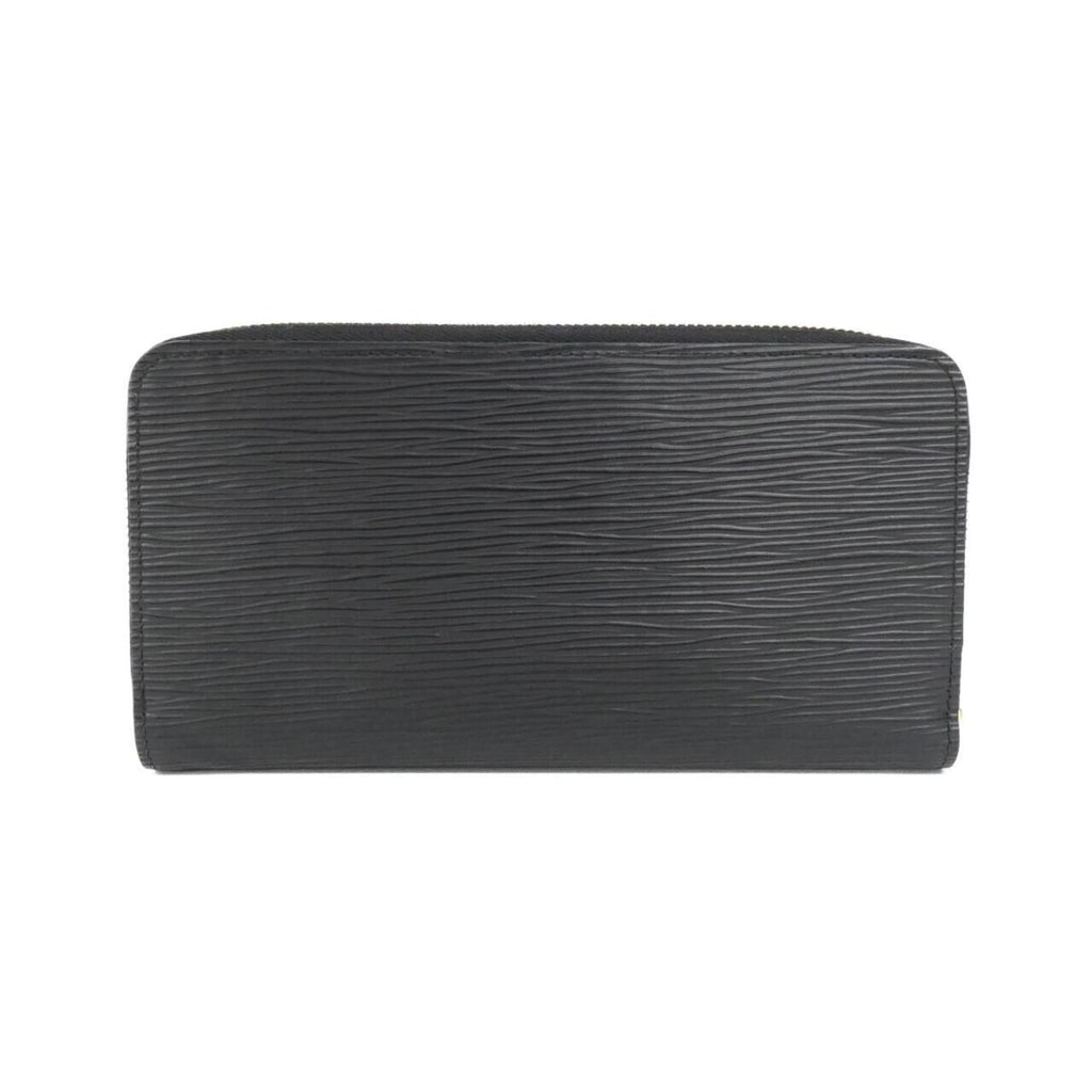 Louis Vuitton Black Leather Long Wallet