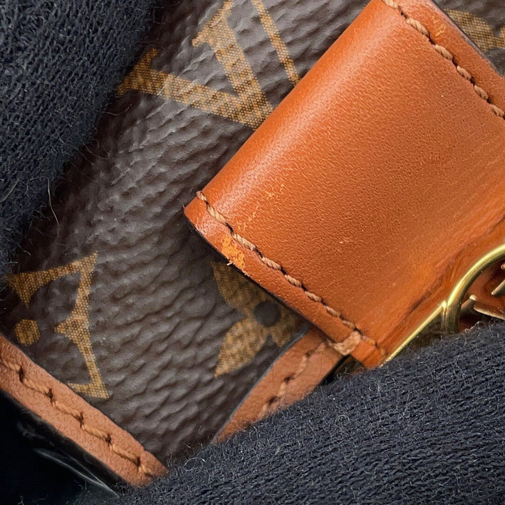 Louis Vuitton Brown Noir Monogram Pouch