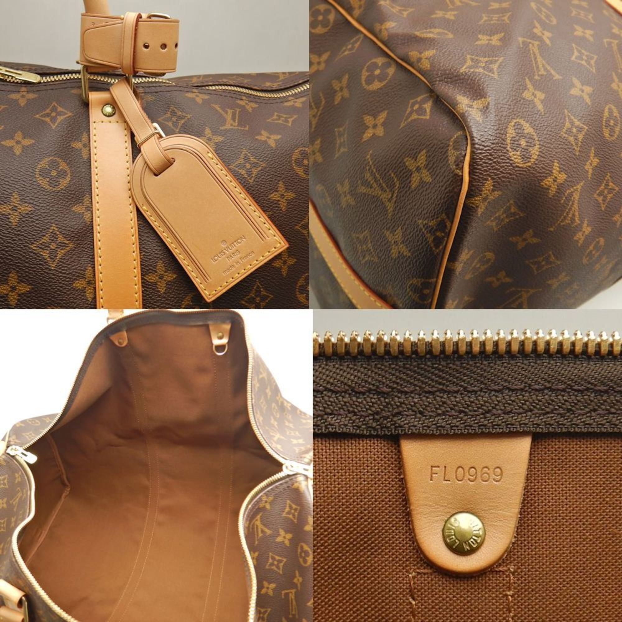 Louis Vuitton Brown Monogram Monogram Pvc Boston Bag