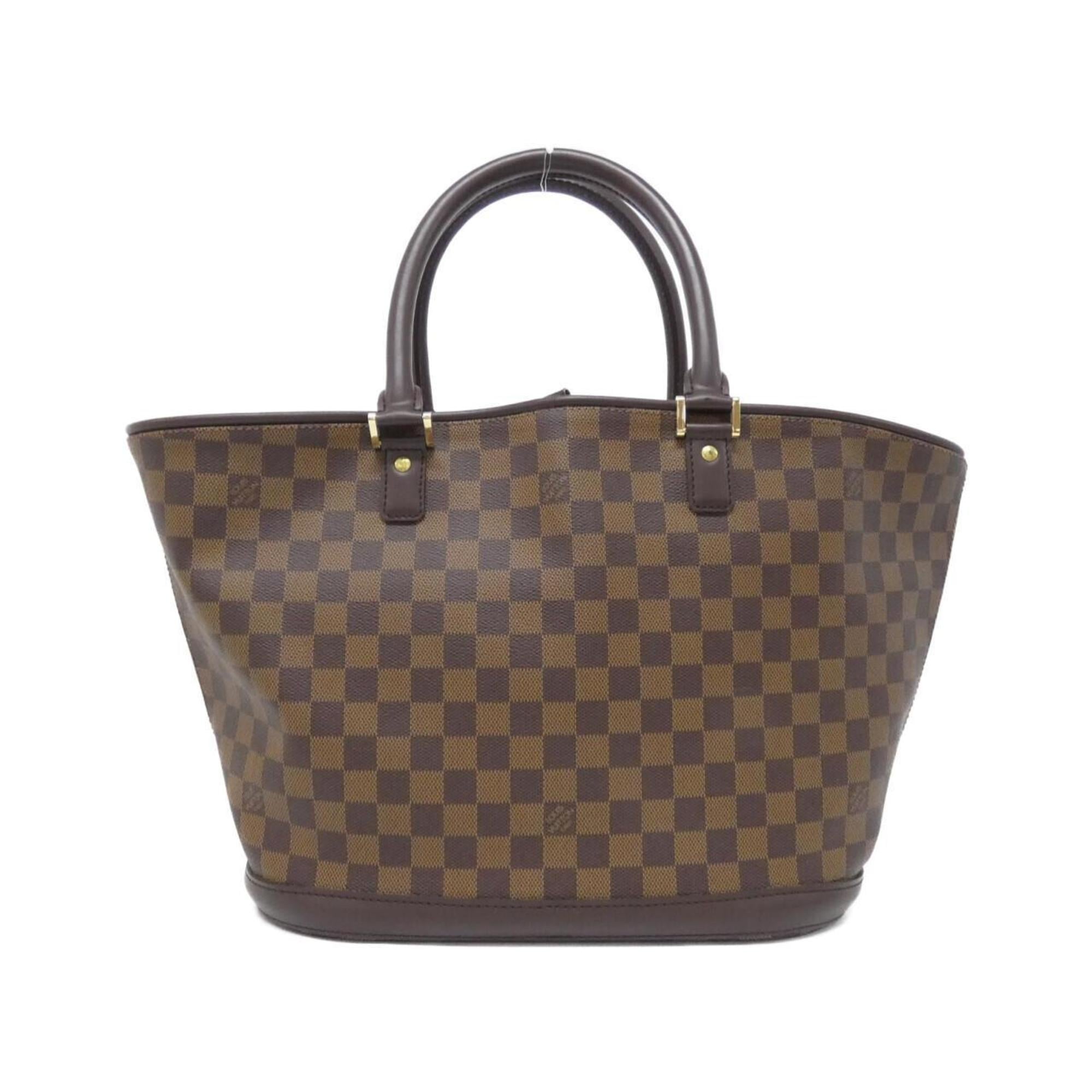 Louis Vuitton Brown Coated Canvas Handbag