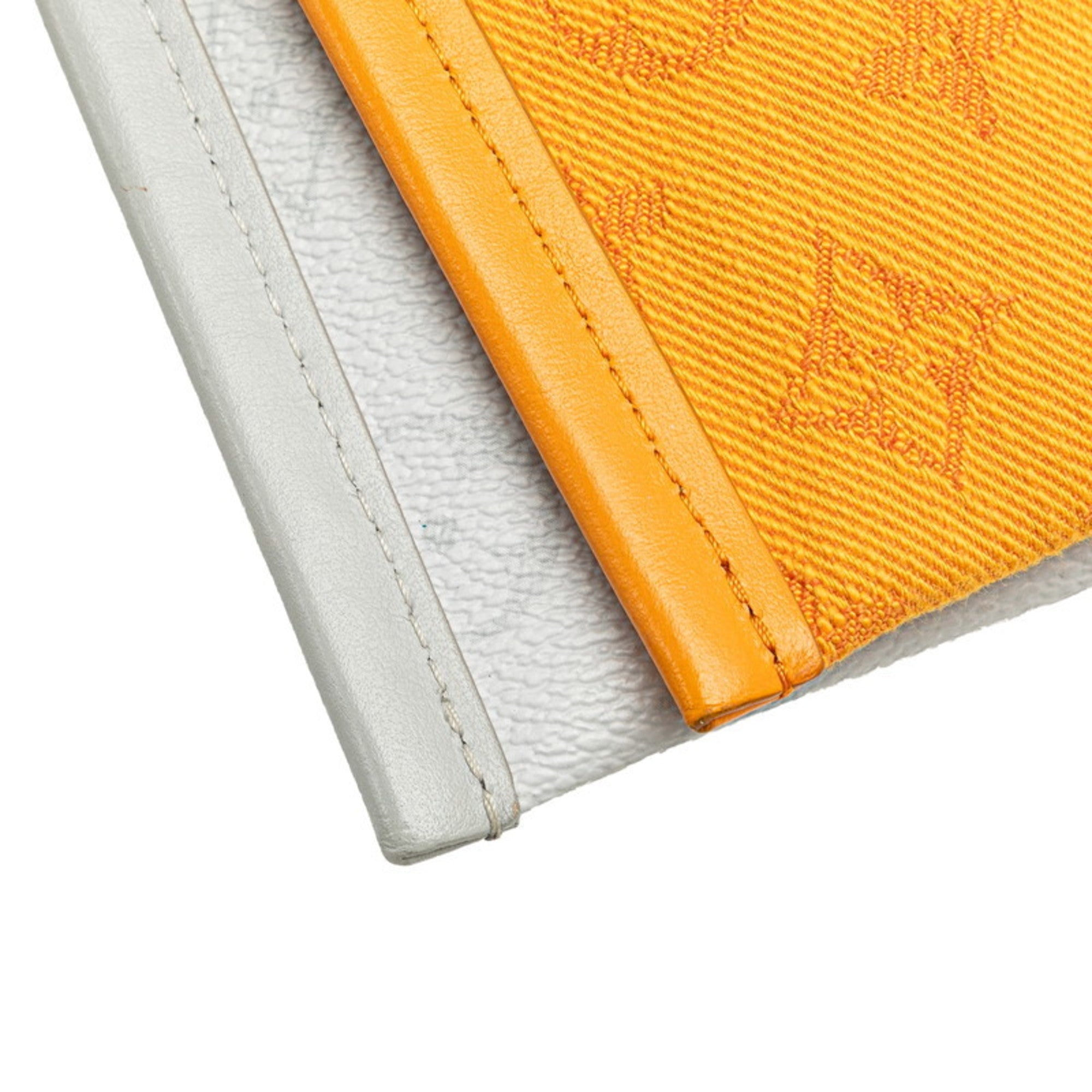 Louis Vuitton Gray Orange Pvc Canvas Shoulder Bag
