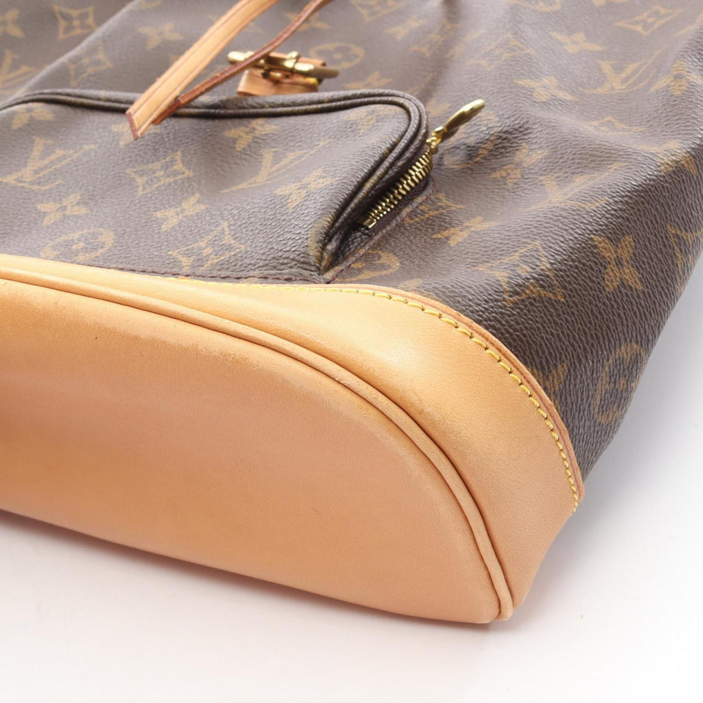 Louis Vuitton Brown Monogram Monogram Leather Backpack