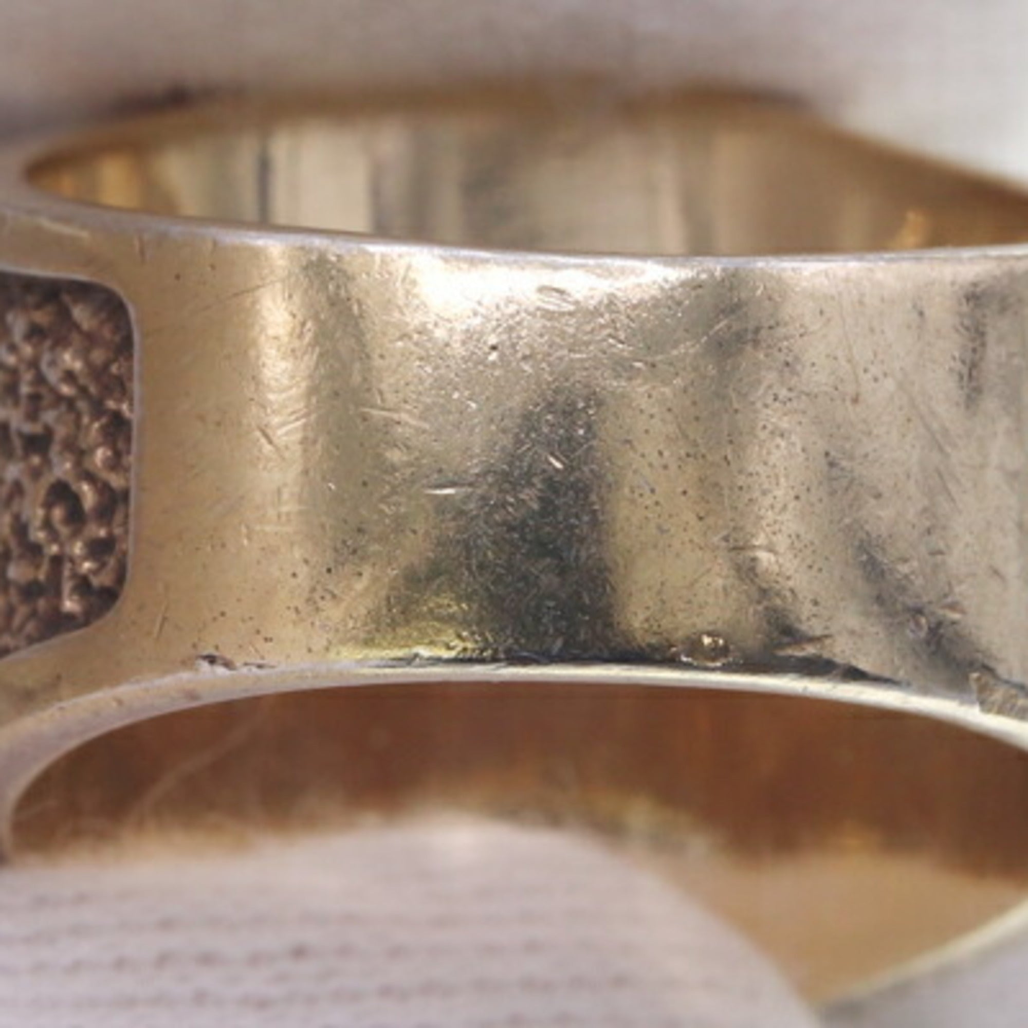 Bottega Veneta Sterling Silver 925 Band Ring