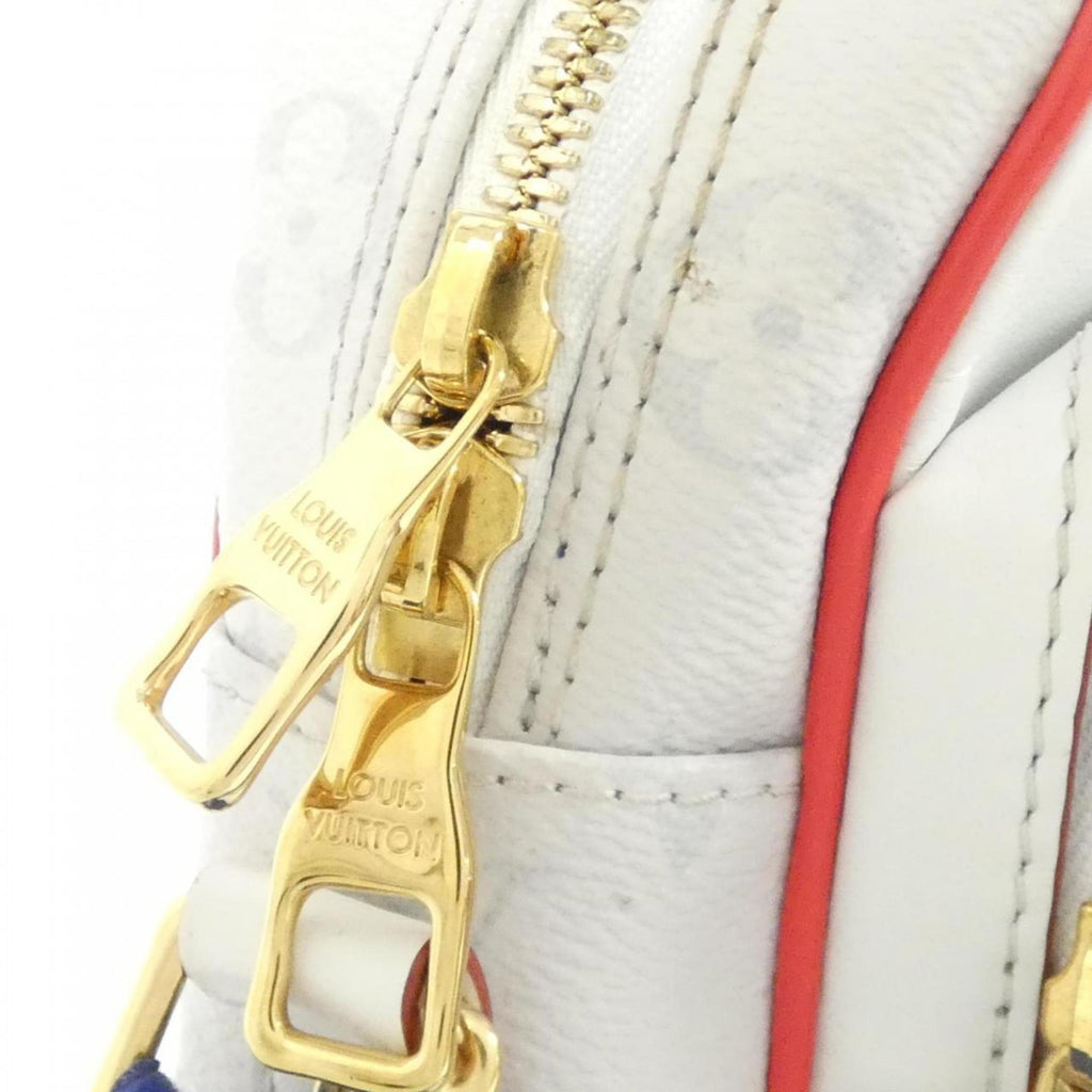 Louis Vuitton Gray Coated Canvas Shoulder Bag