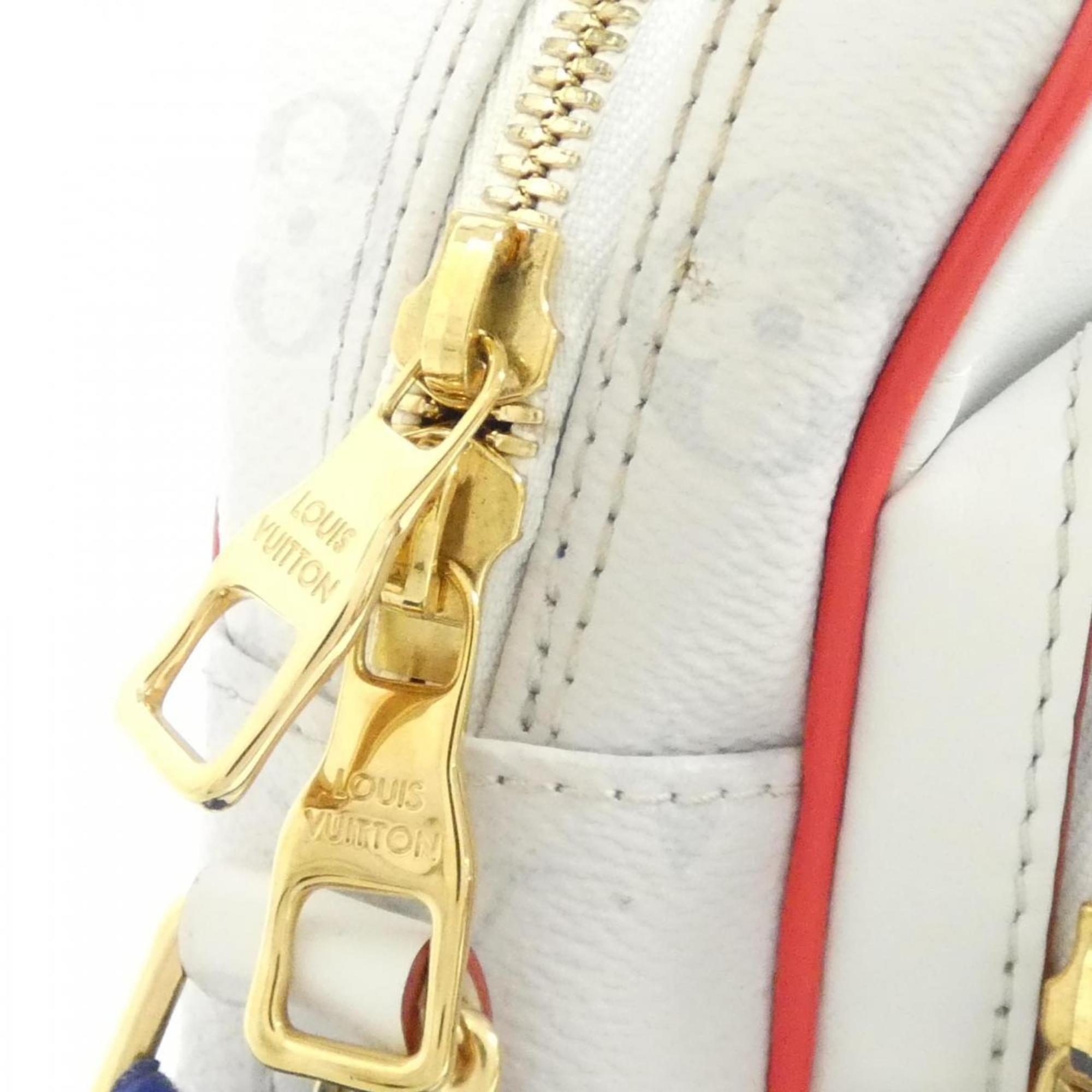 Louis Vuitton Gray Coated Canvas Shoulder Bag