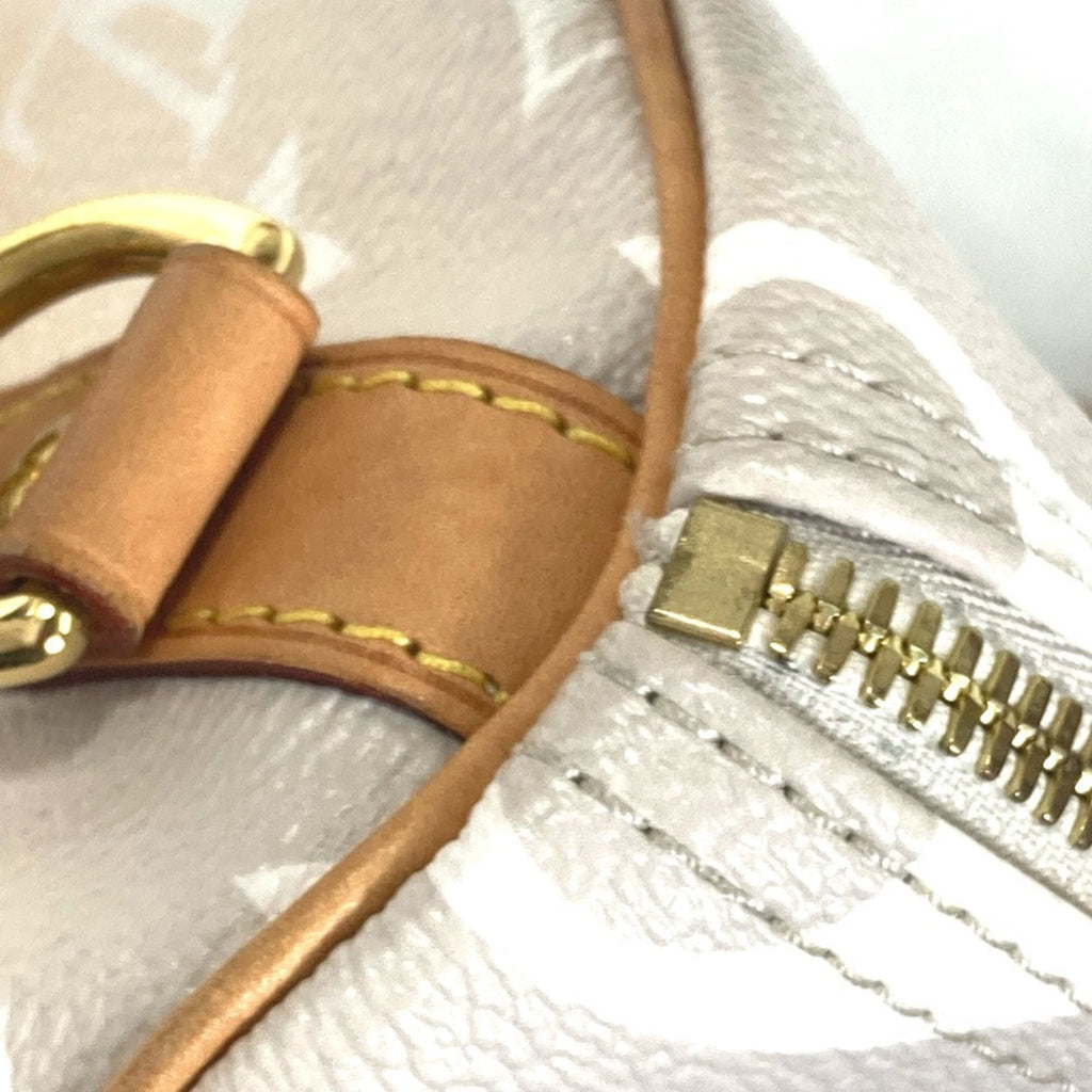Louis Vuitton Orange Monogram Boston Bag Handbag Shoulder Bag