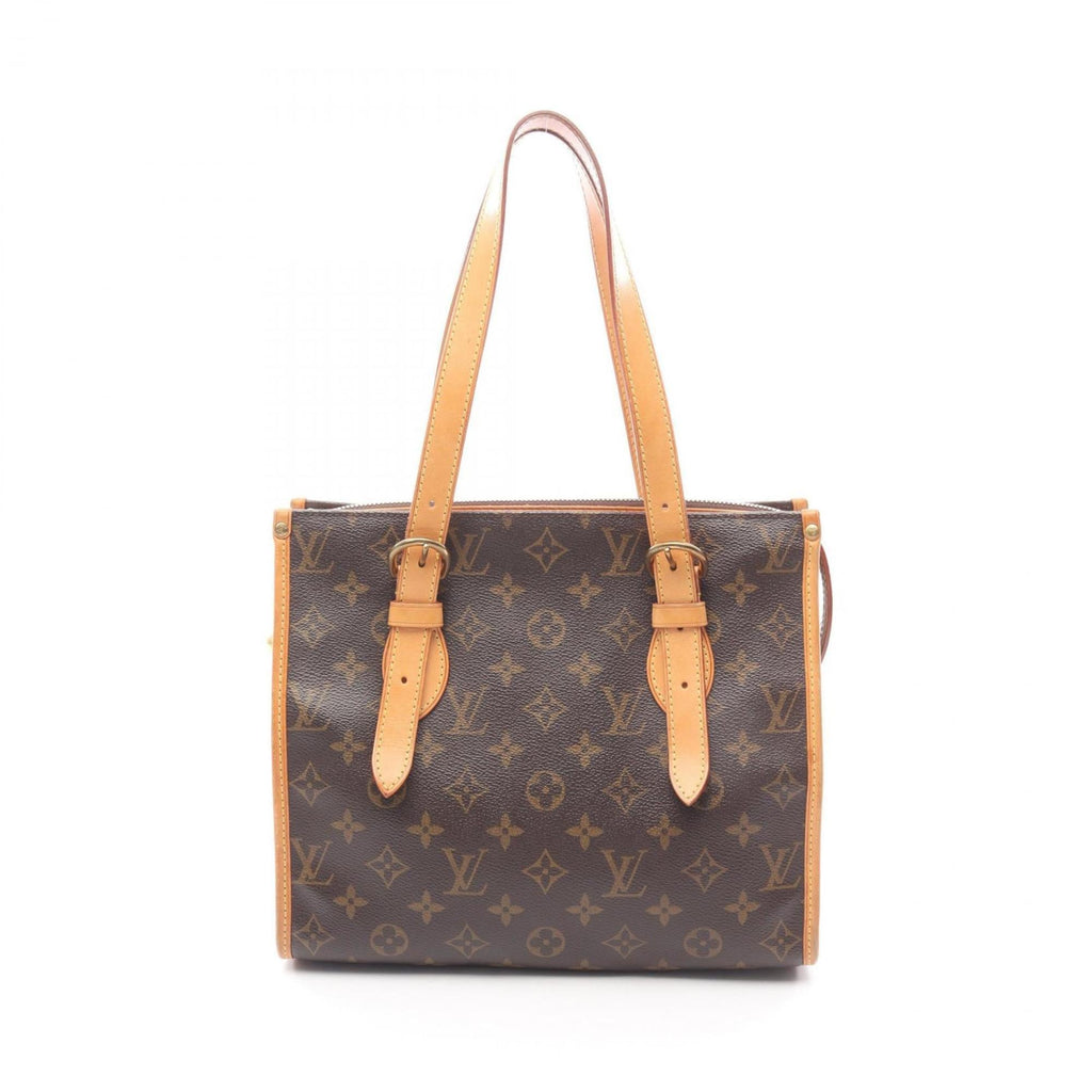 Louis Vuitton Brown Coated Canvas Pvc Monogram Leather Tote Bag