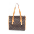 Louis Vuitton Brown Coated Canvas Pvc Monogram Leather Tote Bag